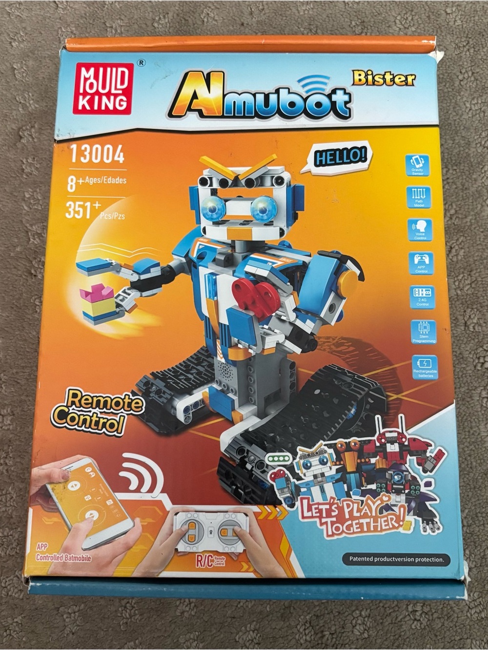 NWOT Almubot Remote Control Robot Building Set
